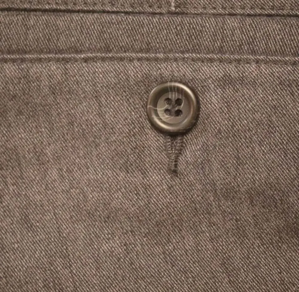 Dockers Classic Fit Men's Flat Front Dress Pants, Dark Brown, Size 36x32